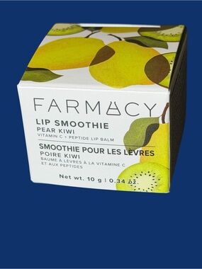 Farmacy Lip Smoothie Pear Kiwi Vitamin C + Peptide Lip Balm - BNIB! Full Sized